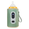 Chauffe-biberon - Chauffe-biberon portable à température réglable avec affichage électronique et chargeur USB pour bébés