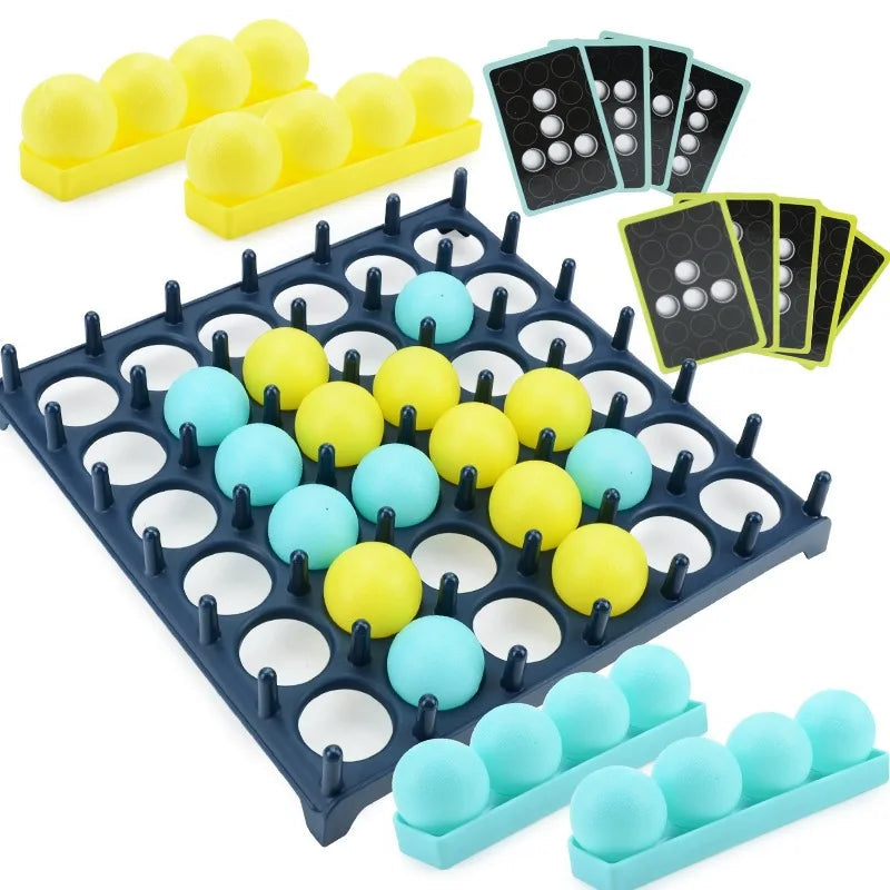Jeu de lancer de balle rebondissante pour enfants – Jeu de table interactif familial, cadeau King of Toys
