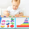 Jeu de Mathématiques Magnétique | Apprentissage Ludique des Fractions Montessori