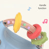 Biberon Musical pour Bébé avec Tétine et Hochet – Jouet d’Éveil Doux avec Musique Apaisante 0-12 Mois