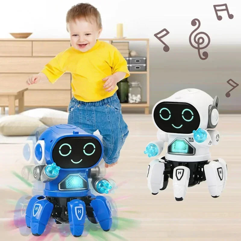 Muzikale LED Dansrobot voor Kinderen | Educatief Elektrisch Speelgoed