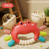 Hochet Main Bébé et Jouet de Dentition – Crabe Sensoriel Éducatif