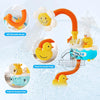 Jouet de Bain Bébé 4-en-1 avec Douche Tournesol & Arroseurs – Ensemble Ludique pour la Baignoire des Tout-Petits
