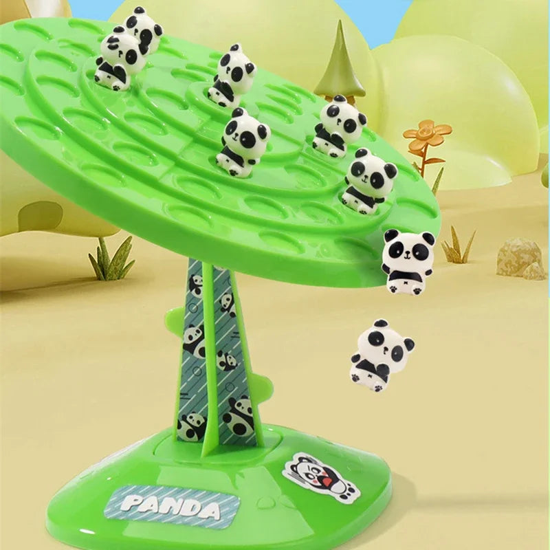 Jeu Équilibre Panda - Puzzle Table Créatif, Jeu Interactif pour Enfants Deux Joueurs King of Toys