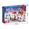 Ensemble de Blocs de Construction de Noël | Kit DIY de Calendrier de l'Avent pour Enfants 6+ King of Toys