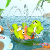 Tortue Arroseuse Jouet d’Été pour Bain Bébé – Jouet d’Eau Flottant avec 5 Anneaux pour Piscine & Douche
