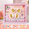 Kit Empreintes Bébé en Pâte à Modeler – Moule Souvenir, Cadeau 100 Jours | Jouets 0 à 1 an | Éducatif