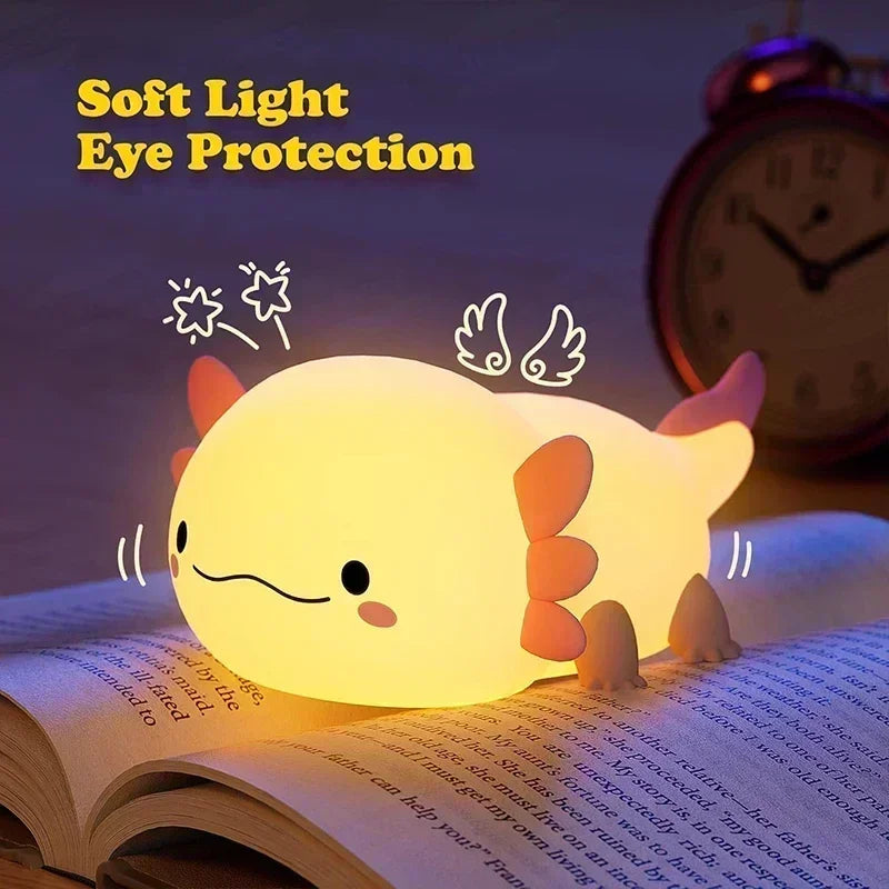 Veilleuse en Silicone – Lampe tactile rechargeable pour bébé King of Toys