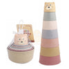 Baby Toys Stacking Cup Cartoon Early Educational Learning Color Number Nesting Sorting Bath Shower Play Water Sand Game For Kids King of Toys