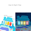 Tapis de Jeu Musical pour Bébé avec Piano et Arche d’Activités – Tapis d’Éveil Interactif, Idéal pour le Développement et l’Amusement