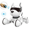 Chien Robot Intelligent | Jouet Interactif Programmable avec Télécommande et Commandes Vocales