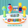 Orgue électronique musical - Jouet d'éveil avec piano 5 touches, instrument de musique éducatif lumineux King of Toys
