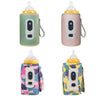 Chauffe-biberon - Chauffe-biberon portable à température réglable avec affichage électronique et chargeur USB pour bébés
