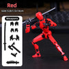 Robot Transformable avec Articulations Multiples, Figurine Mannequin 3D Imprimée, Cadeau pour Enfants et Adultes King of Toys