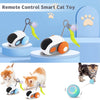 Jouet Intelligent pour Chat | Voiture Souris Télécommandée Automatique en Mouvement pour Jeu Intérieur & Entraînement avec Chiens & Chats King of Toys