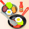 Jeu de cuisine enfants - Ensemble de jouets de cuisine, jeux d'imitation pour enfants King of Toys