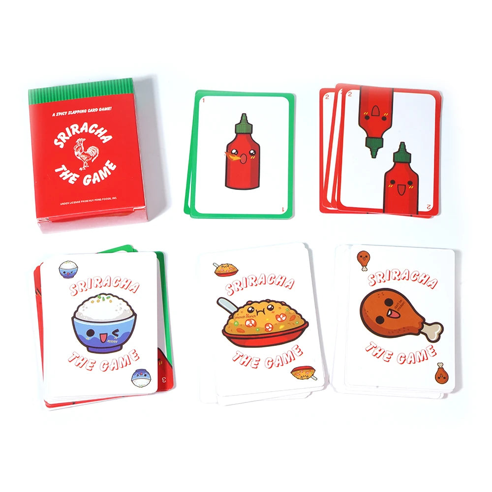 Jeu de Cartes Sriracha - Jeu Épicé Rapide pour 2-4 Joueurs - 52 Cartes King of Toys