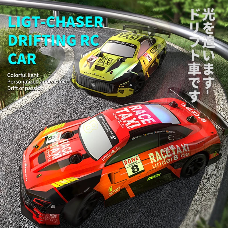 JJRC Q165 2.4G Voiture RC Super GT, Voiture de Course Sport 1:18 avec Drift, Jouet pour Enfants King of Toys