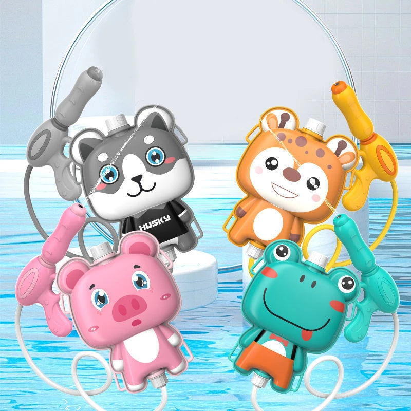 Sac à dos pour enfants Jouet pistolet à eau - Jouet pistolet à eau cartoon - Jouet pistolet à eau cartoon - Jouet pistolet à eau équilibré
