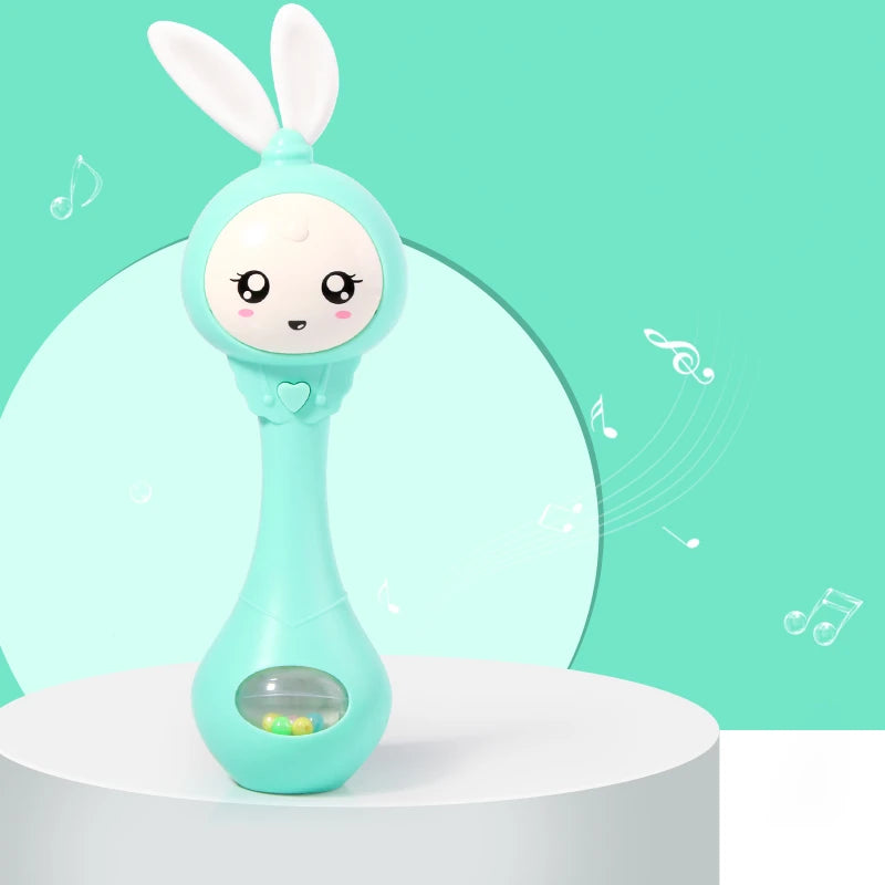 Hochet Musical et Lumineux Bébé – Jouet Intelligent Éducatif Lapin