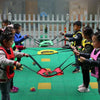 Jeu de lancer de balle sensoriel - Jouet interactif extérieur pour enfants et parents King of Toys