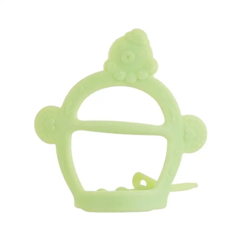 Anneau de Dentition Girafe en Silicone pour Bébé - Jouet Molaire Souple et Sûr pour Poussées Dentaires - Cadeau de Naissance sans BPA