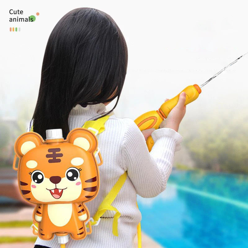 Sac à dos pour enfants Jouet pistolet à eau - Jouet pistolet à eau cartoon - Jouet pistolet à eau cartoon - Jouet pistolet à eau équilibré