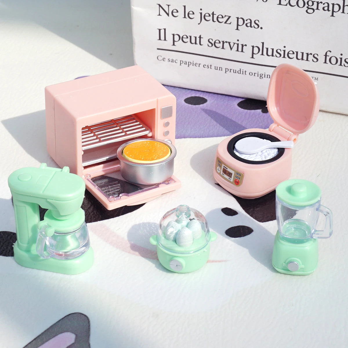 Dollhouse Miniature - Meubles de Cuisine, Jouet Pour Filles, Cadeau 1/12 King of Toys