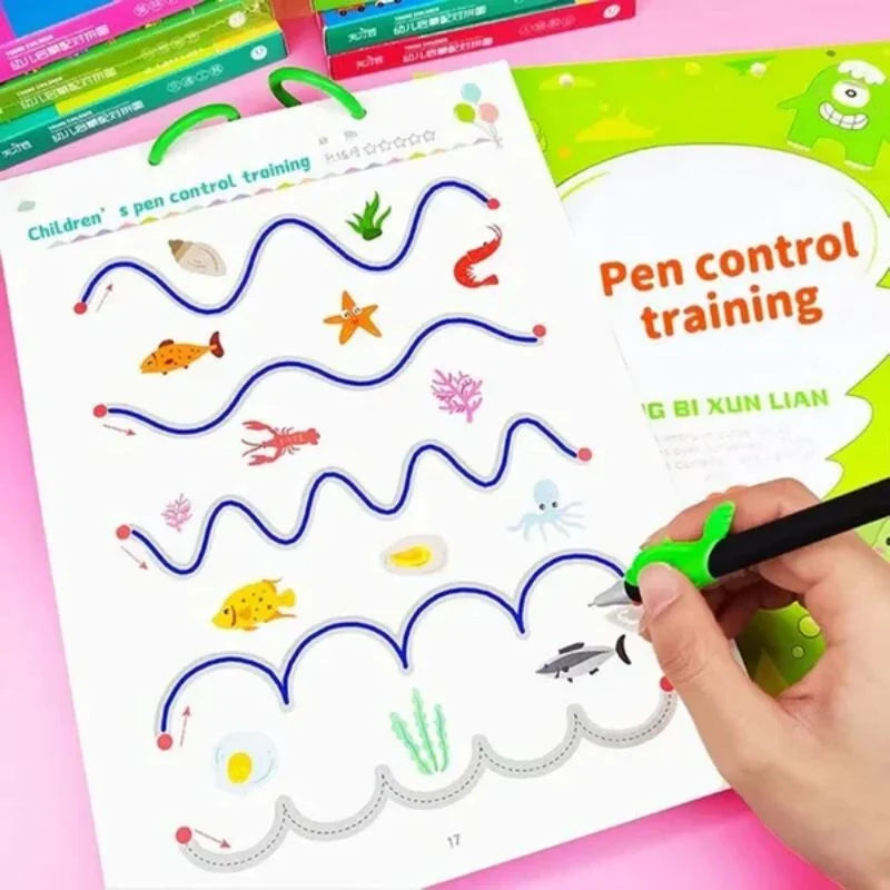 Cahier Magique Réutilisable – Apprentissage Montessori du dessin et de l’écriture King of Toys