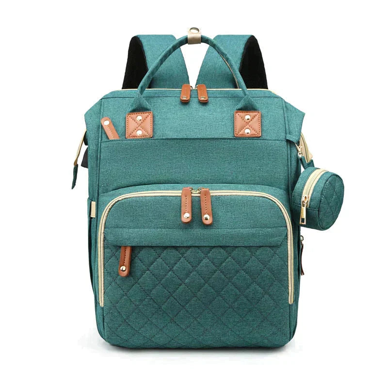 Sac à couches pliable pour bébé - Sac à couches pliable de première qualité, étanche et durable pour les bébés de 0+ mois.