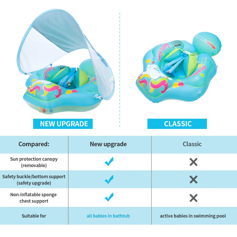 Flotteur de natation gonflable pour bébé, flottant, anneau de natation pour enfants, cercle de bain, jouets d'été pour enfants.