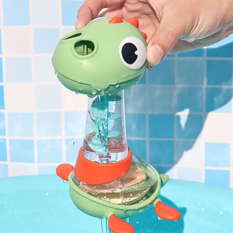 Dino Arroseur Jouet de Bain Bébé – Dinosaure Rotatif à Jet d’Eau pour Douche & Baignoire Enfant