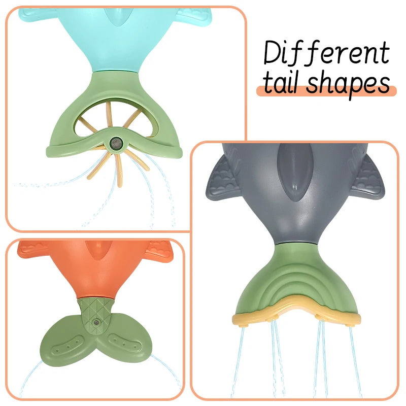 Jouet de pêche magnétique Jouet d'eau flottant Jouet de bain requin Jouet de salle de bain piscine d'été Jouets de bain pour bébé de 18 mois
