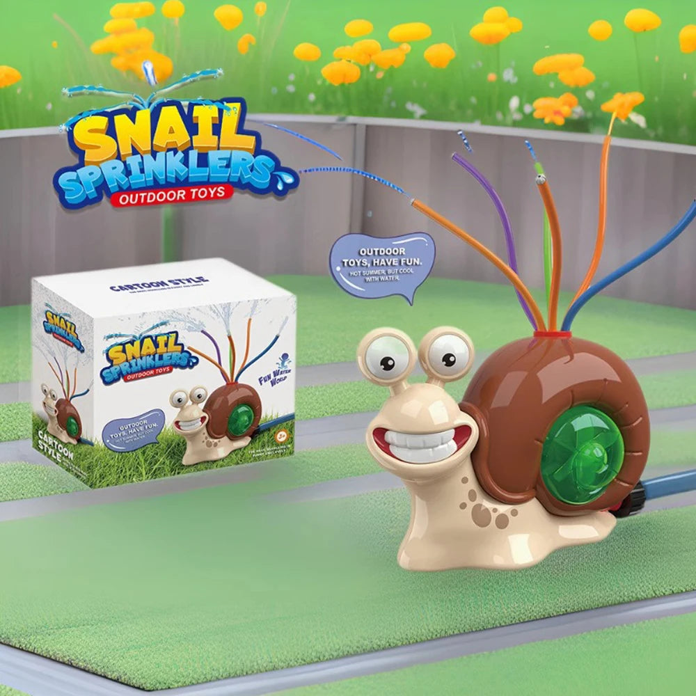 Arroseur d'escargots - Jouets d'eau pour l'extérieur, le jardin et l'arrière-cour - Jouets d'eau pour l'été - Jouet d'arrosage pour le bain des enfants - Cadeau pour les enfants