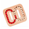 Jouet de Doigt Magique Rotatif avec Haricots | Jeux de Puzzle IQ en Bois pour Adultes et Enfants King of Toys