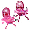 Coiffeuse Princesse Maquillage pour Enfants - Table de Jeu pour Filles 3-6 Ans - Jouet d'Imitation King of Toys