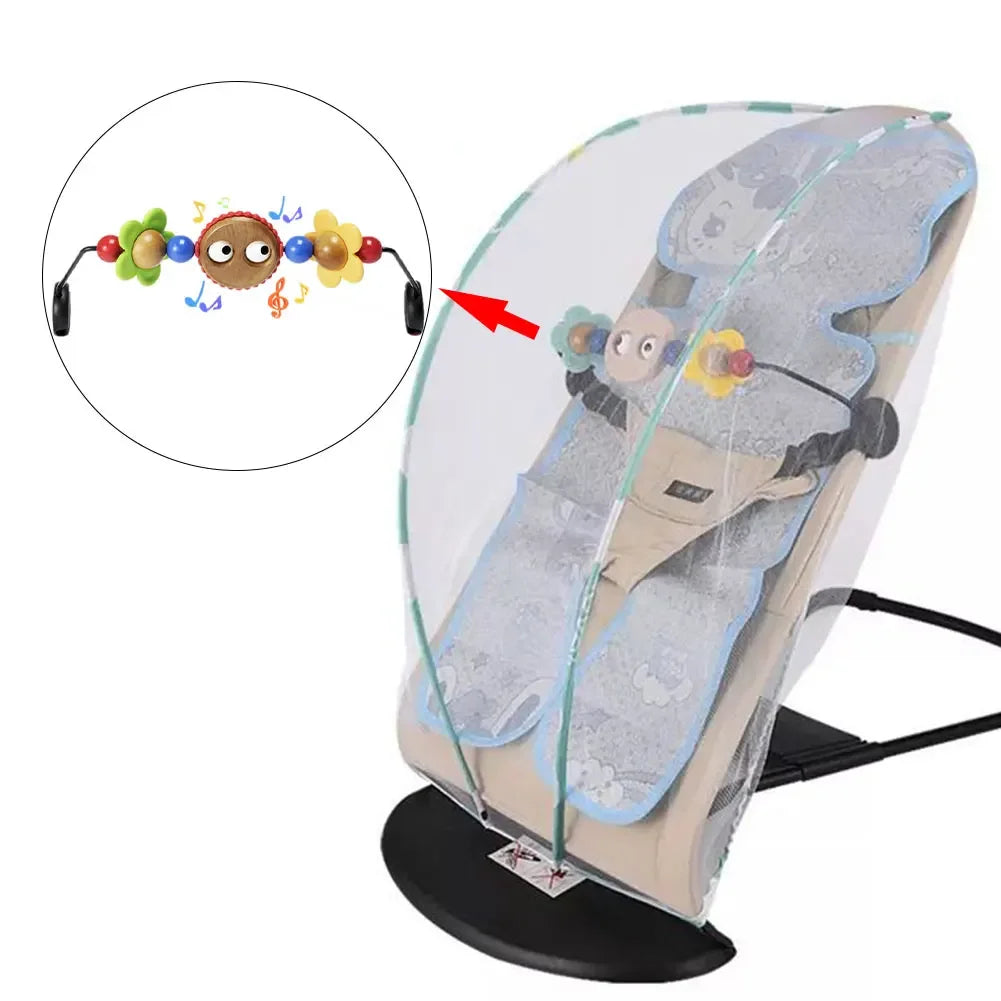 Jouet chaise berçante bébé - Jouet suspendu en spirale pour landau, siège-auto et berceau King of Toys