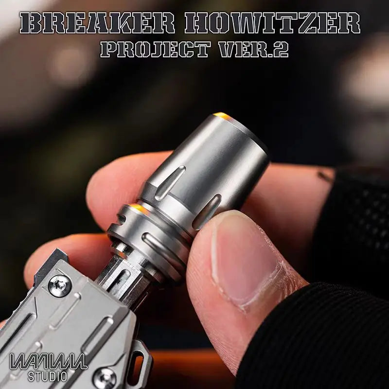 Fidget Slide Destroyer EDC - Jouet de décompression en métal, cadeau tendance pour hommes King of Toys