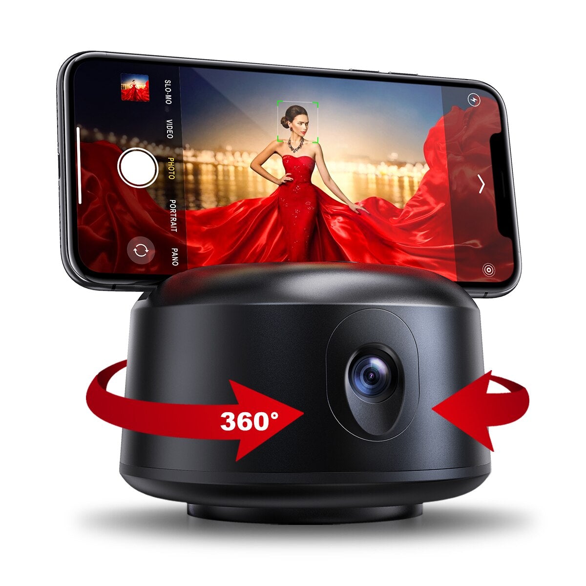 Support de téléphone avec suivi facial à 360 degrés | Stabilisateur gimbal automatique pour selfie, vlogging, et tournage vidéo King of Toys