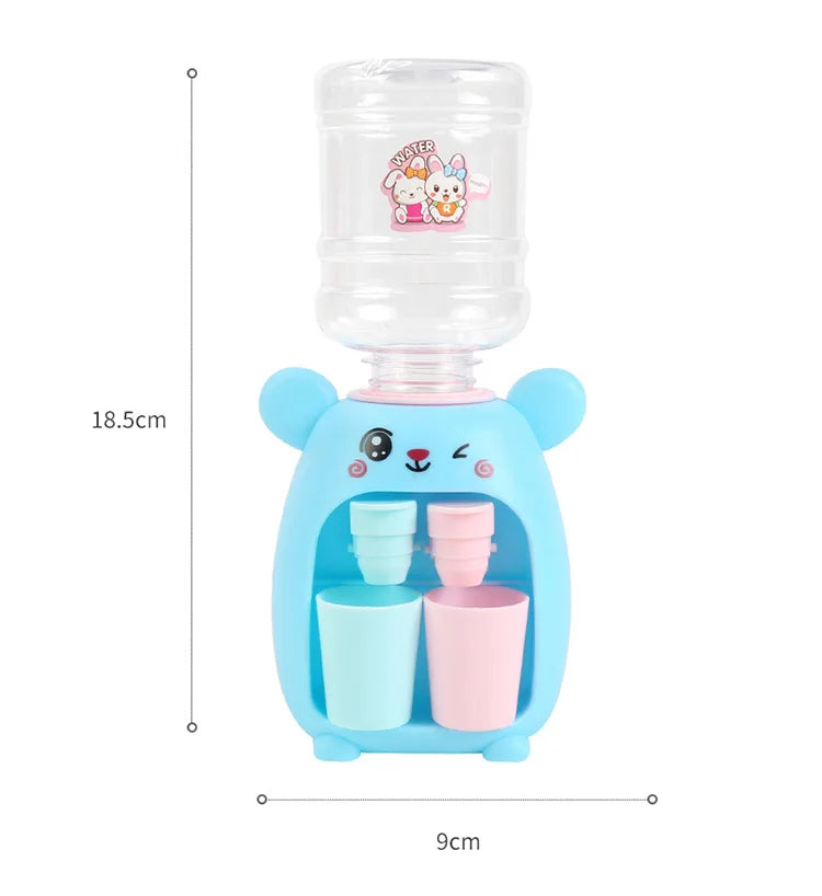 Distributeur d'Eau Jouet Double, Simulation de Jus et Lait, Cadeau pour Enfants King of Toys