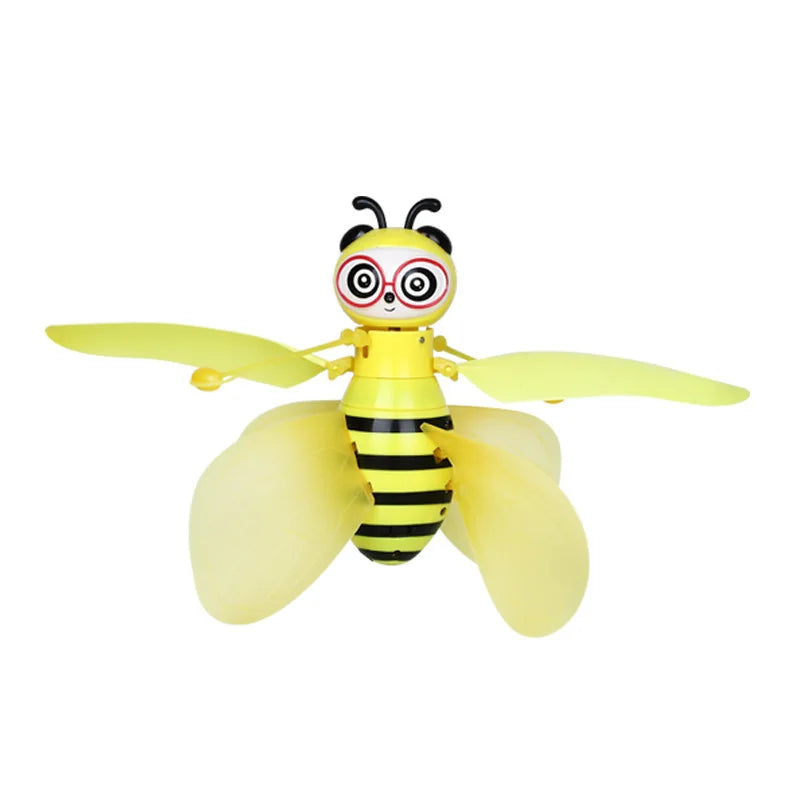 Véhicule volant Little Bee - Hélicoptère à détection de geste, jouet lumineux pour enfants, cadeau d'anniversaire, Noël King of Toys