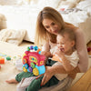 Jouet Éducatif Prématuré Montessori Train Musical | Train avec Boucle de Formes Variées pour King of Toys