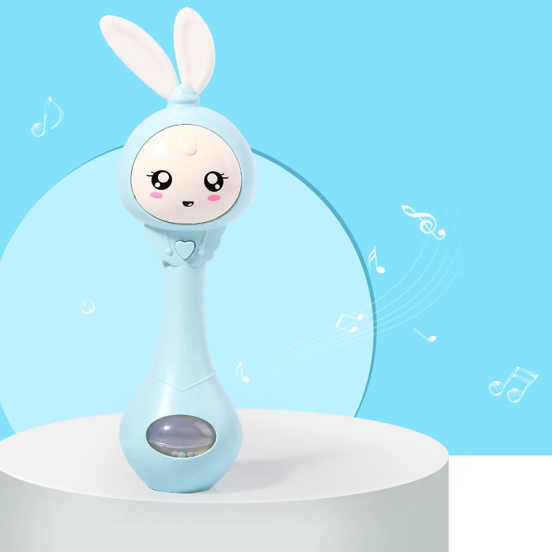 Hochet Musical et Lumineux Bébé – Jouet Intelligent Éducatif Lapin