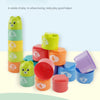 Educatieve Stapelbekers met Cijfers & Letters | Montessori Speelgoed voor Baby’s