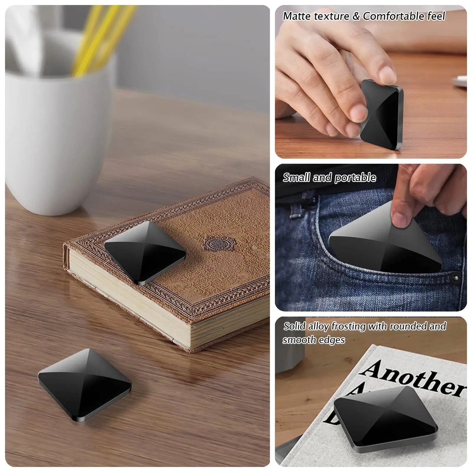 Gyro de bureau amusant | Jouet de décompression hexagonal ou carré pour enfants et adultes King of Toys