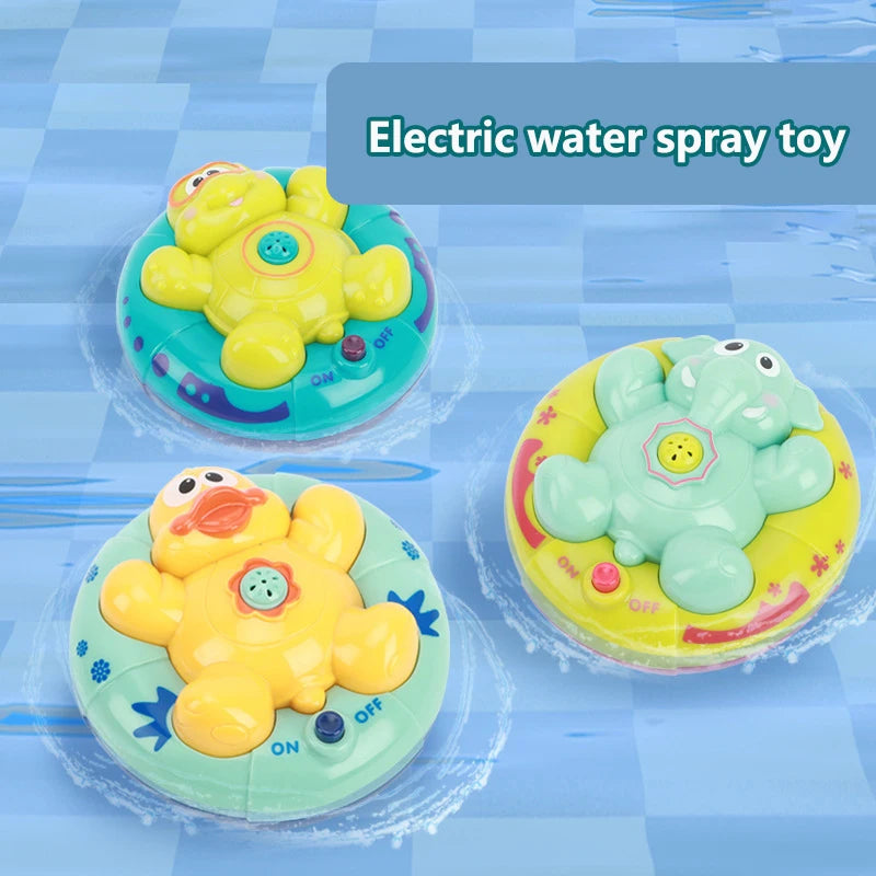 Jouet de Bain Électronique avec Fontaines d'Eau | Jouet à POMPE pour Bébé