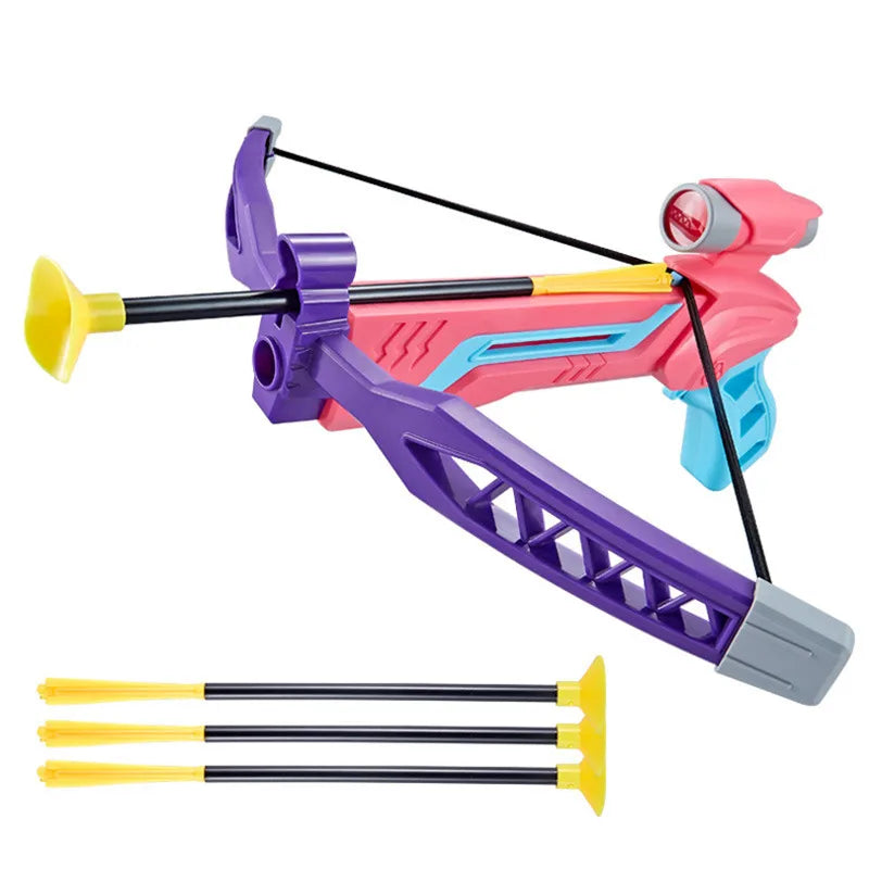 Arbalète automatique | Jouet de tir à l’arc pour enfants, jeu de sport interactif parent-enfant en extérieur King of Toys