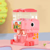 Distributeur d’Eau Dinosaure pour Enfants - Fontaine d’Eau Chaude/Froide et Jus, Jouet de Cuisine Simulation Rose et Bleu King of Toys