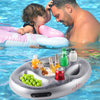 Plateau Gonflable Porte-Boissons – Accessoire flottant pour piscine et fête sur l’eau| Jouets d'été King of Toys