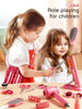 Jouet de simulation de coupe de cheveux pour enfants - Kit de coiffeur avec sèche-cheveux, jouet éducatif pour filles, idéal pour les jeux d'imitation. King of Toys